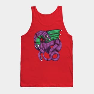 Reptilicus! (Purple Scale) Tank Top